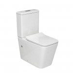 Toilet Suite Rimless Flush BTW LEN081 S/P Pan